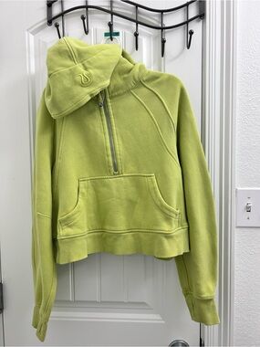 Lululemon Scuba Hoodie Lime Green XS/S